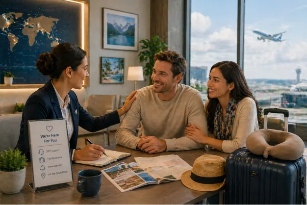 Travel support and peace of mind